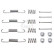 Accessory Kit, parking brake shoes, Thumbnail 3