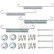 Accessory Kit, parking brake shoes, Thumbnail 3
