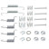 Accessory Kit, parking brake shoes, Thumbnail 3
