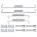 Accessory Kit, parking brake shoes