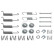 Accessory Kit, parking brake shoes, Thumbnail 2