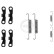 Accessory Kit, parking brake shoes, Thumbnail 3