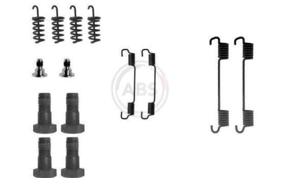 Accessory Kit, parking brake shoes, Image 3