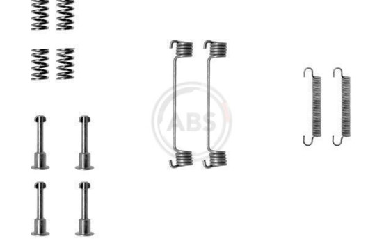 Accessory Kit, parking brake shoes, Image 3