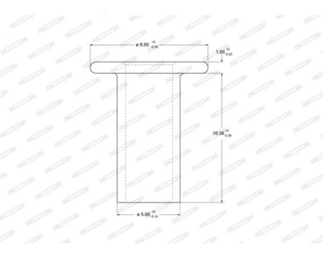 Spreading staple, drum brake lining