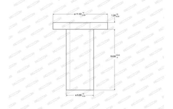 Spreading staple, drum brake lining