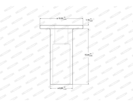 Spreading staple, drum brake lining