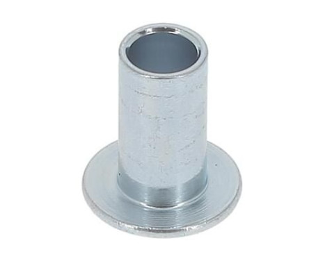 Spreading staple, drum brake lining