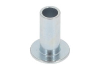 Spreading staple, drum brake lining