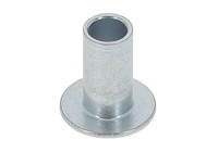 Spreading staple, drum brake lining