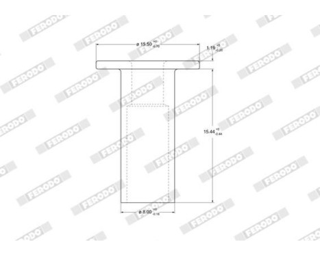 Spreading staple, drum brake lining, Image 2
