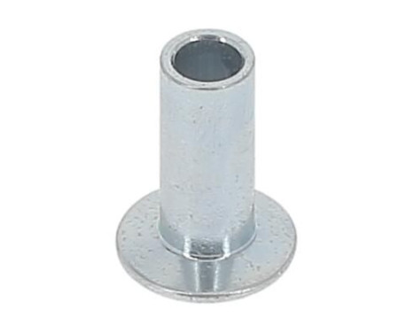 Spreading staple, drum brake lining