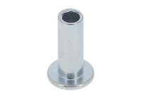 Spreading staple, drum brake lining