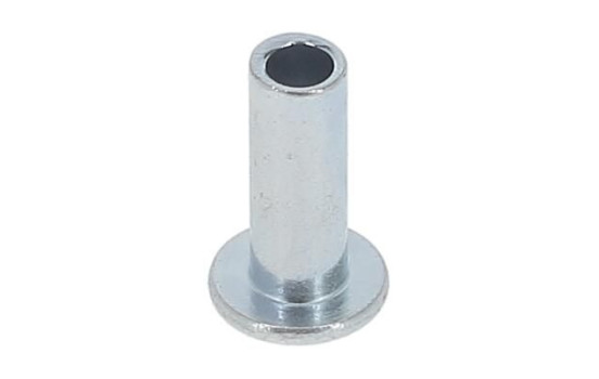 Spreading staple, drum brake lining