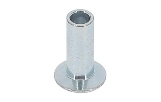 Spreading staple, drum brake lining