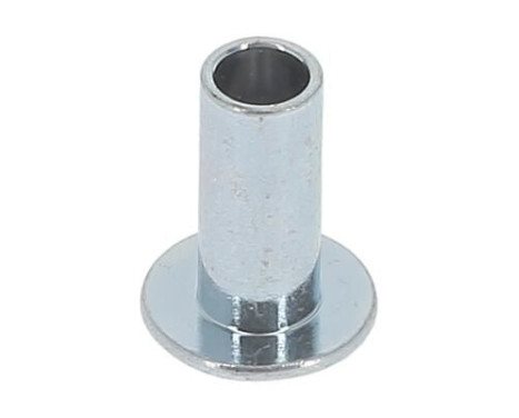 Spreading staple, drum brake lining