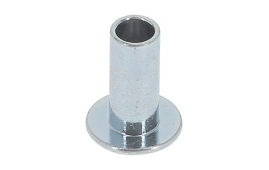 Spreading staple, drum brake lining