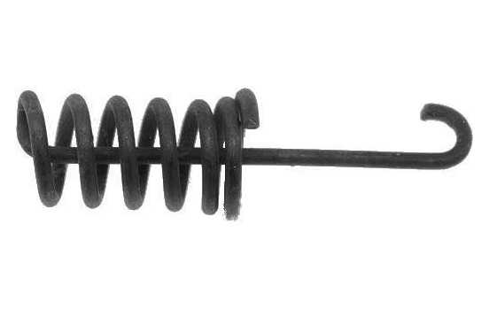 Spring, brake shoe