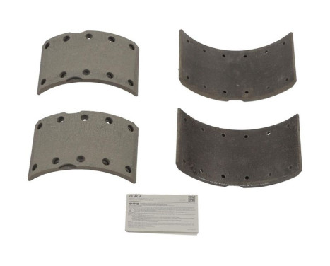 Brake lining set, drum brake K17900.0-F3652 Ferodo