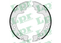 Brake Shoe Kit, parking brake 01041 Lpr