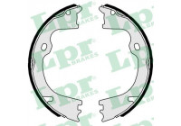 Brake Shoe Kit, parking brake 01043 Lpr
