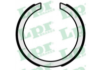 Brake Shoe Kit, parking brake 01095 Lpr