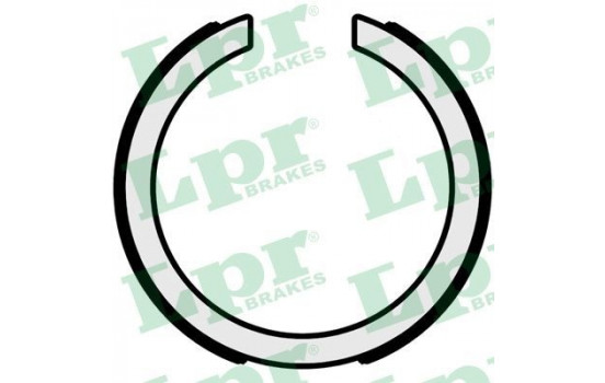 Brake Shoe Kit, parking brake 01095 Lpr