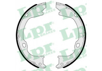 Brake Shoe Kit, parking brake 01102 Lpr