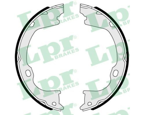 Brake Shoe Kit, parking brake 01102 Lpr