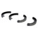 Brake Shoe Kit, parking brake 03.0137-0260.2 ATE, Thumbnail 2
