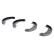 Brake Shoe Kit, parking brake 03.0137-0379.2 ATE, Thumbnail 3