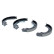 Brake Shoe Kit, parking brake 03.0137-0464.2 ATE, Thumbnail 2