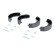Brake Shoe Kit, parking brake 03.0137-4015.2 ATE, Thumbnail 2