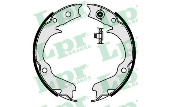 Brake Shoe Kit, parking brake 08360 Lpr