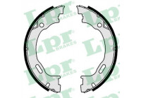 Brake Shoe Kit, parking brake 08720 Lpr