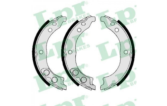 Brake Shoe Kit, parking brake 08900 Lpr