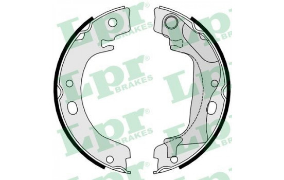 Brake Shoe Kit, parking brake 09760 Lpr