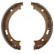 Brake Shoe Kit, parking brake 40843 ABS