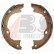 Brake Shoe Kit, parking brake 40941 ABS, Thumbnail 2