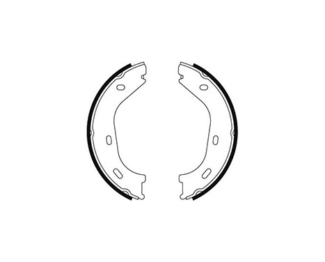 Brake Shoe Kit, parking brake 8728 ABS, Image 2