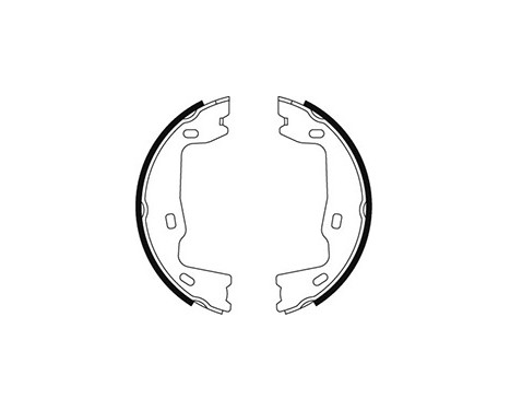 Brake Shoe Kit, parking brake 8786 ABS, Image 2