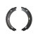 Brake Shoe Kit, parking brake 8806 ABS