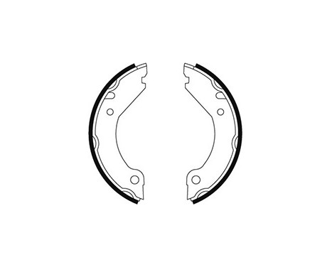 Brake Shoe Kit, parking brake 8910 ABS, Image 2