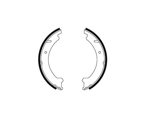 Brake Shoe Kit, parking brake 8925 ABS, Image 2