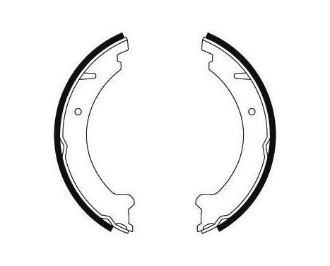 Brake Shoe Kit, parking brake 8925 ABS