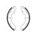 Brake Shoe Kit, parking brake 8977 ABS, Thumbnail 2