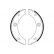 Brake Shoe Kit, parking brake 9022 ABS, Thumbnail 2