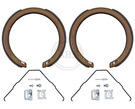 Brake Shoe Kit, parking brake 9025 ABS, Image 3