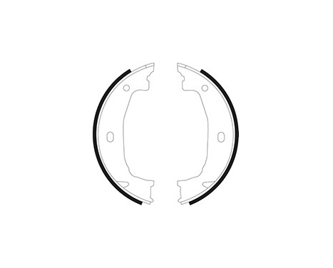 Brake Shoe Kit, parking brake 9069 ABS, Image 2