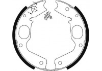 Brake Shoe Kit, parking brake 9115 ABS
